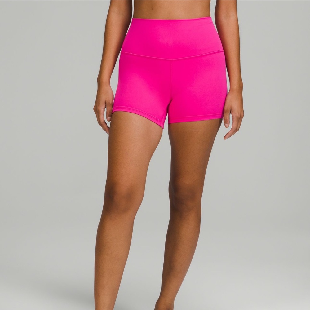 MAJOR ISO LULULEMON SONIC PINK ALIGN SHORT 4”